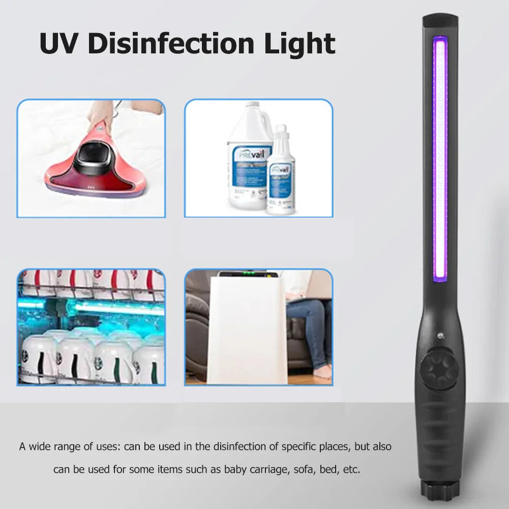 LED Sterilizer Wand UV Lamp Portable Germicidal Lamp for Fast Sterilization Tube UVC Sterilizing Light Sterilizing Lights